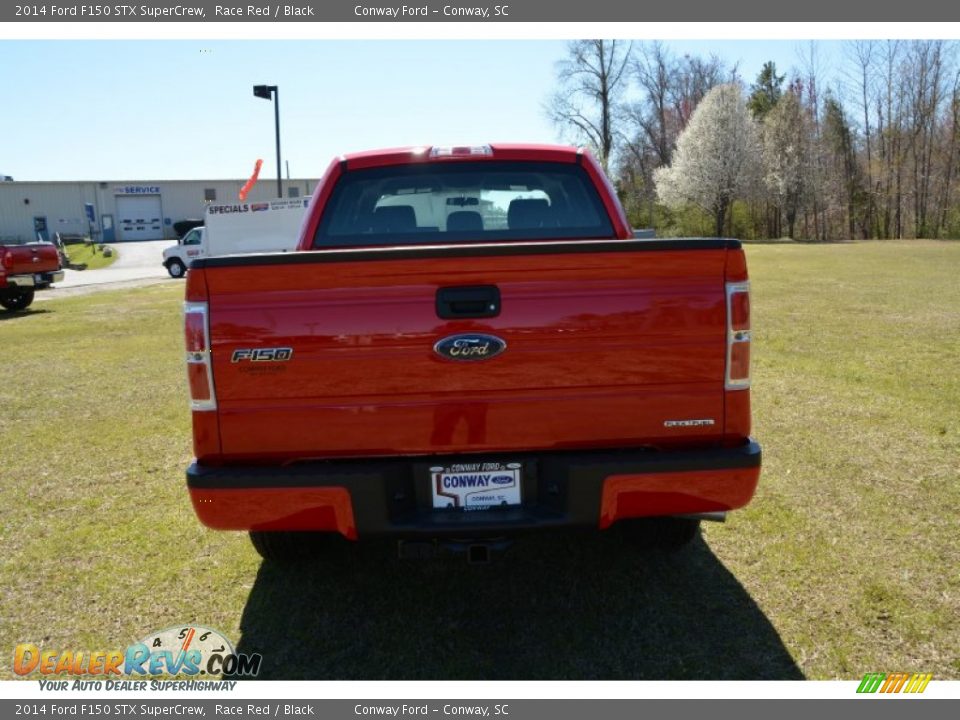 2014 Ford F150 STX SuperCrew Race Red / Black Photo #6