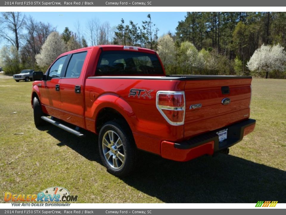 2014 Ford F150 STX SuperCrew Race Red / Black Photo #7
