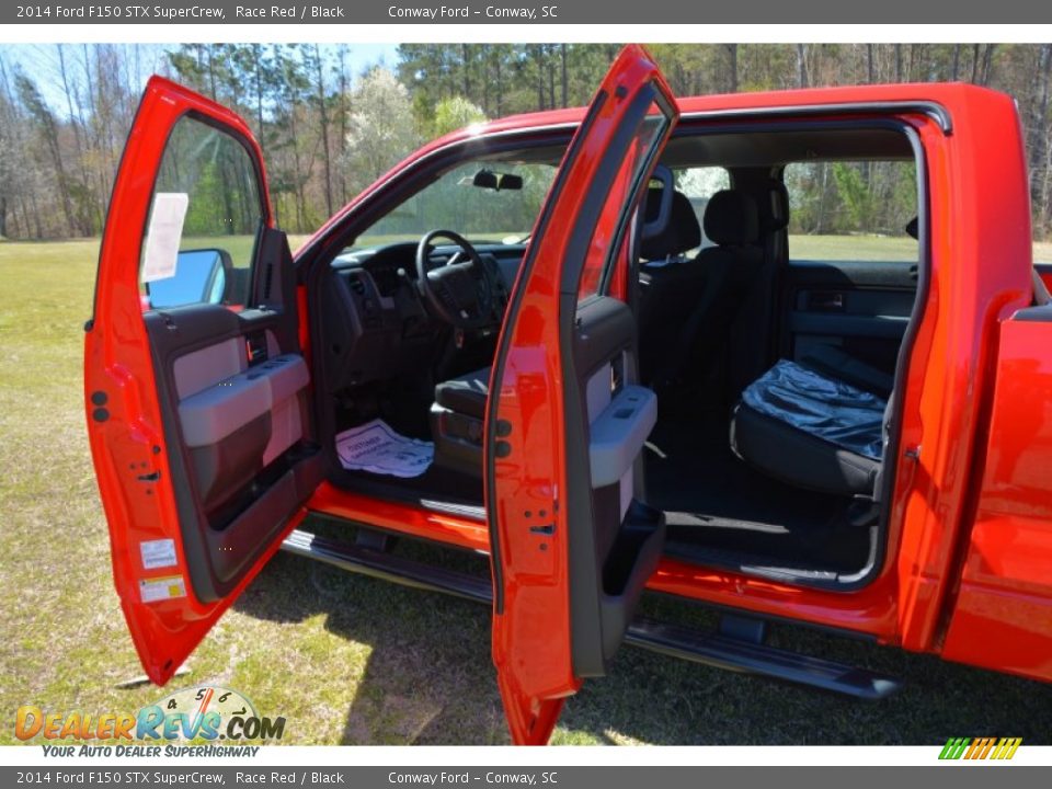 2014 Ford F150 STX SuperCrew Race Red / Black Photo #10
