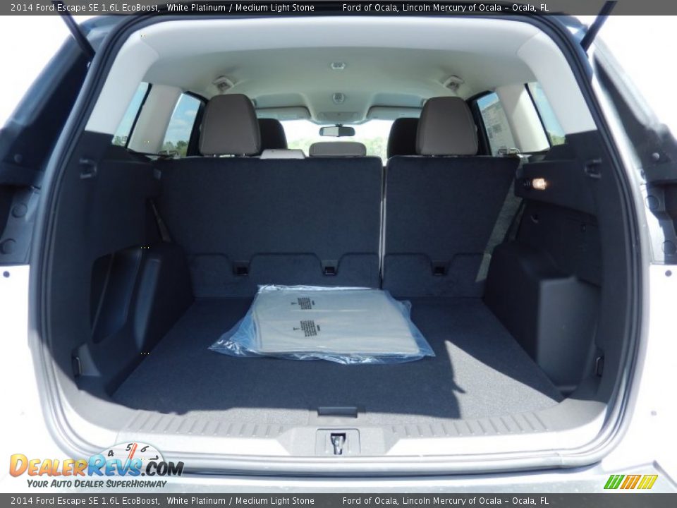 2014 Ford Escape SE 1.6L EcoBoost White Platinum / Medium Light Stone Photo #5