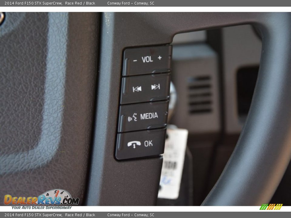 2014 Ford F150 STX SuperCrew Race Red / Black Photo #24