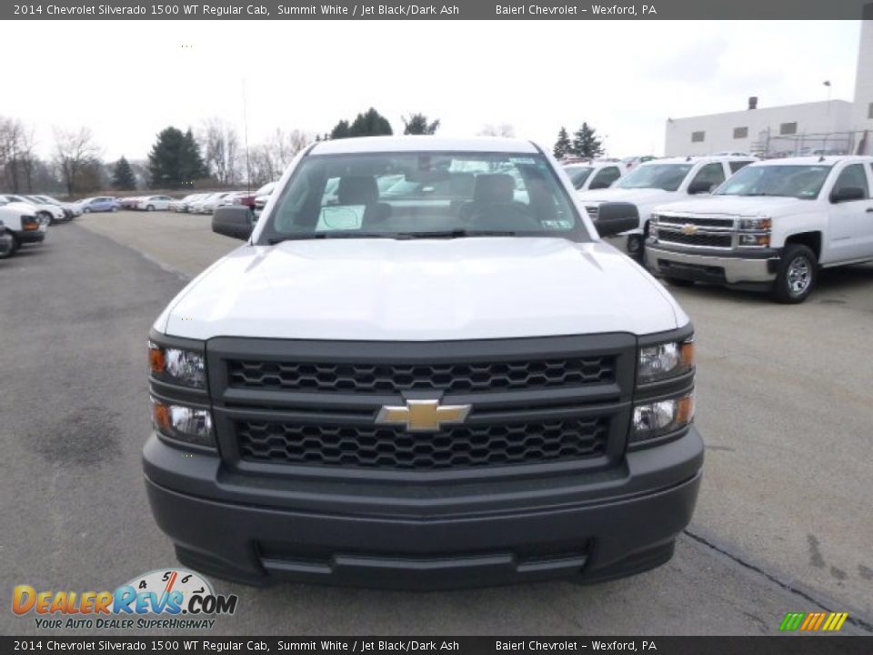 2014 Chevrolet Silverado 1500 WT Regular Cab Summit White / Jet Black/Dark Ash Photo #3