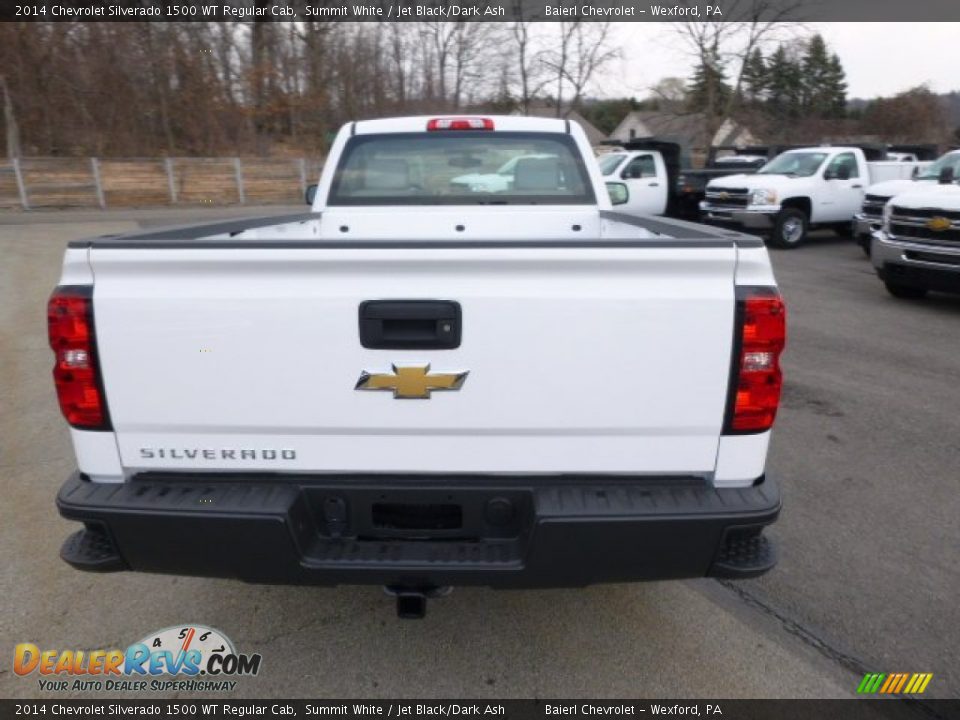 2014 Chevrolet Silverado 1500 WT Regular Cab Summit White / Jet Black/Dark Ash Photo #7