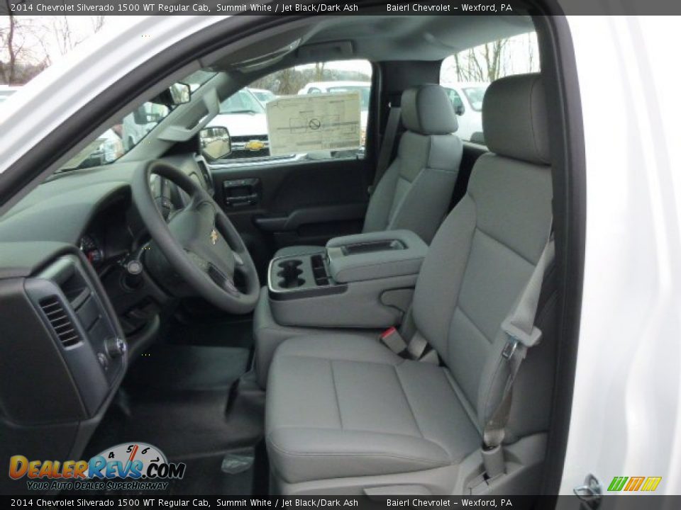 2014 Chevrolet Silverado 1500 WT Regular Cab Summit White / Jet Black/Dark Ash Photo #10