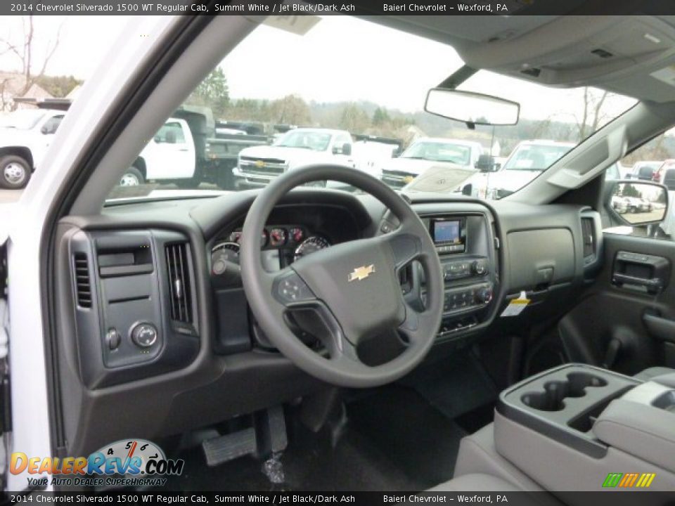 2014 Chevrolet Silverado 1500 WT Regular Cab Summit White / Jet Black/Dark Ash Photo #11