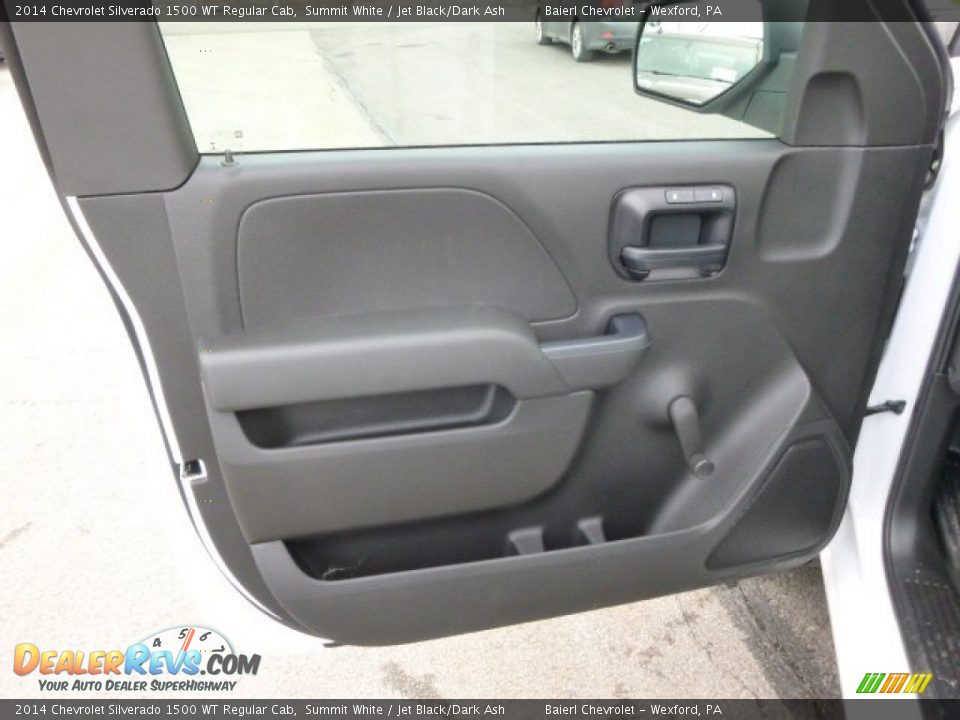 2014 Chevrolet Silverado 1500 WT Regular Cab Summit White / Jet Black/Dark Ash Photo #12