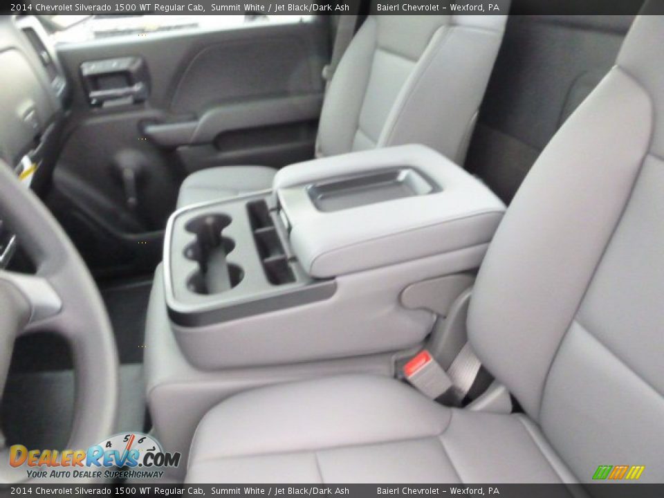 2014 Chevrolet Silverado 1500 WT Regular Cab Summit White / Jet Black/Dark Ash Photo #13