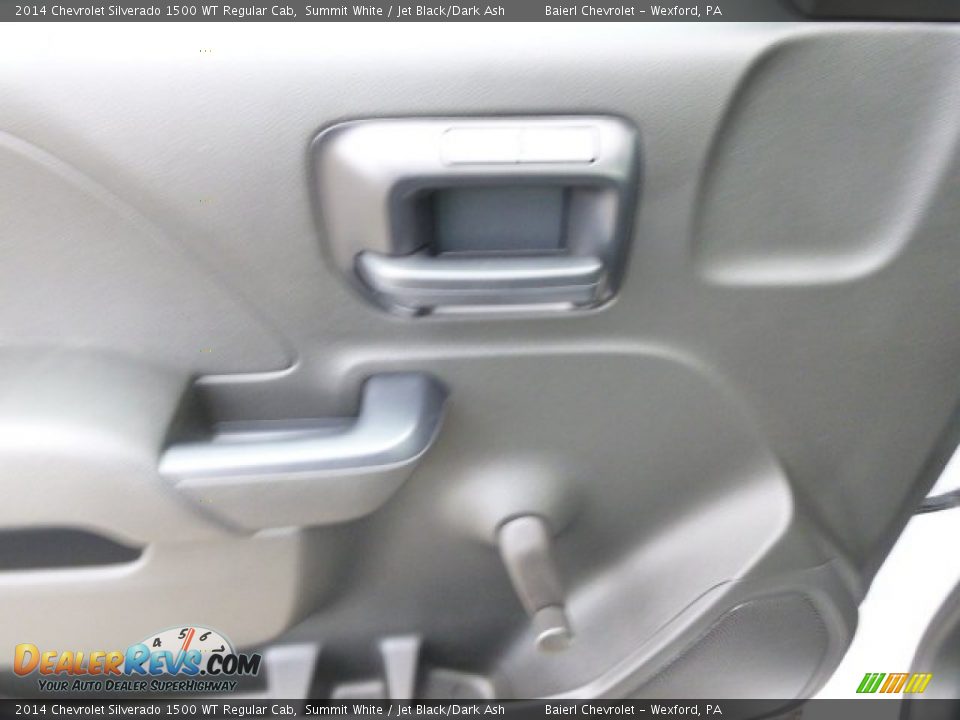 2014 Chevrolet Silverado 1500 WT Regular Cab Summit White / Jet Black/Dark Ash Photo #14