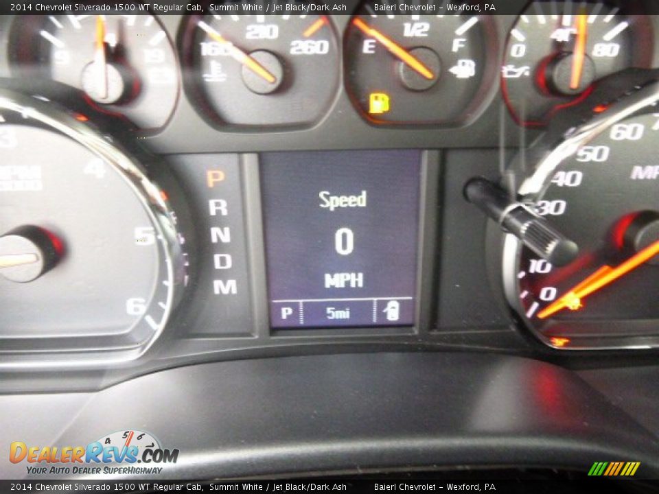 2014 Chevrolet Silverado 1500 WT Regular Cab Summit White / Jet Black/Dark Ash Photo #19