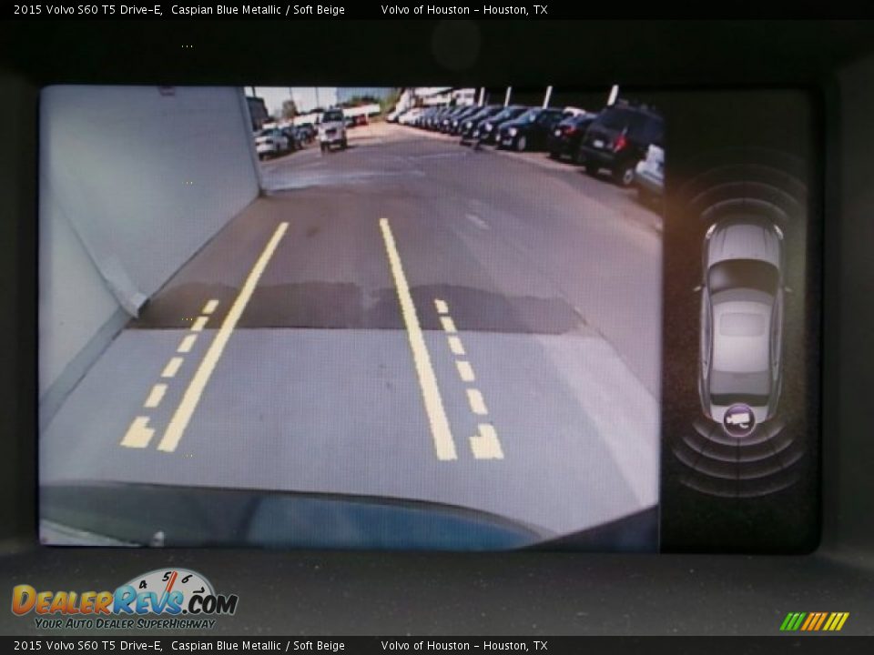 2015 Volvo S60 T5 Drive-E Caspian Blue Metallic / Soft Beige Photo #19