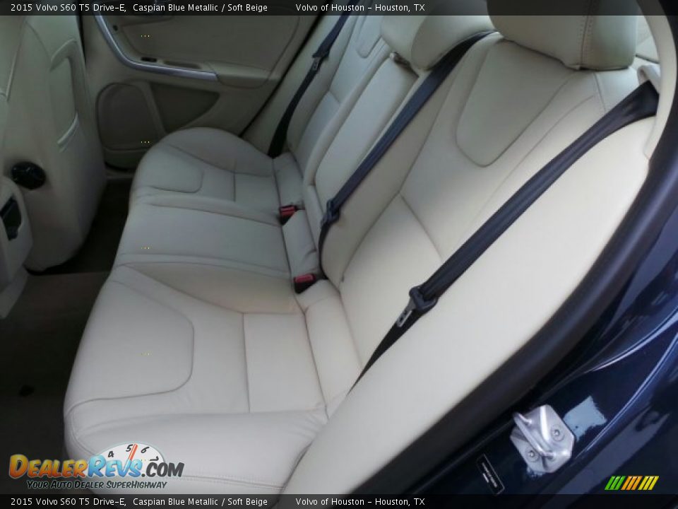 Rear Seat of 2015 Volvo S60 T5 Drive-E Photo #24