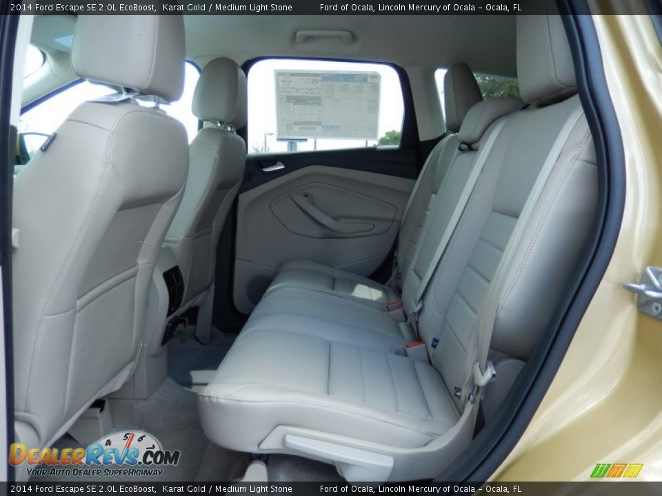 2014 Ford Escape SE 2.0L EcoBoost Karat Gold / Medium Light Stone Photo #7