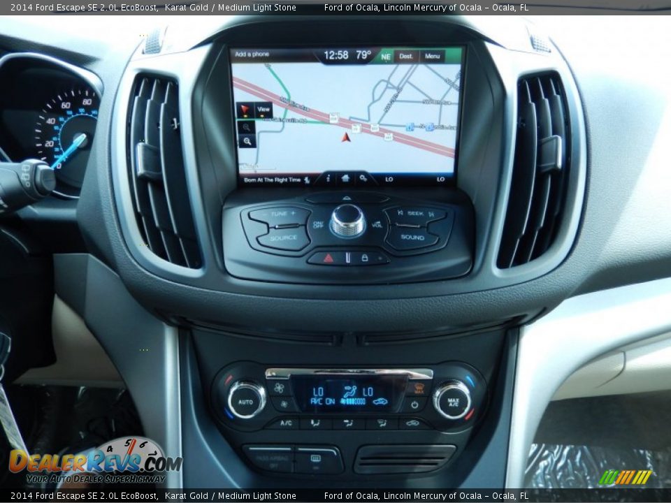 2014 Ford Escape SE 2.0L EcoBoost Karat Gold / Medium Light Stone Photo #10