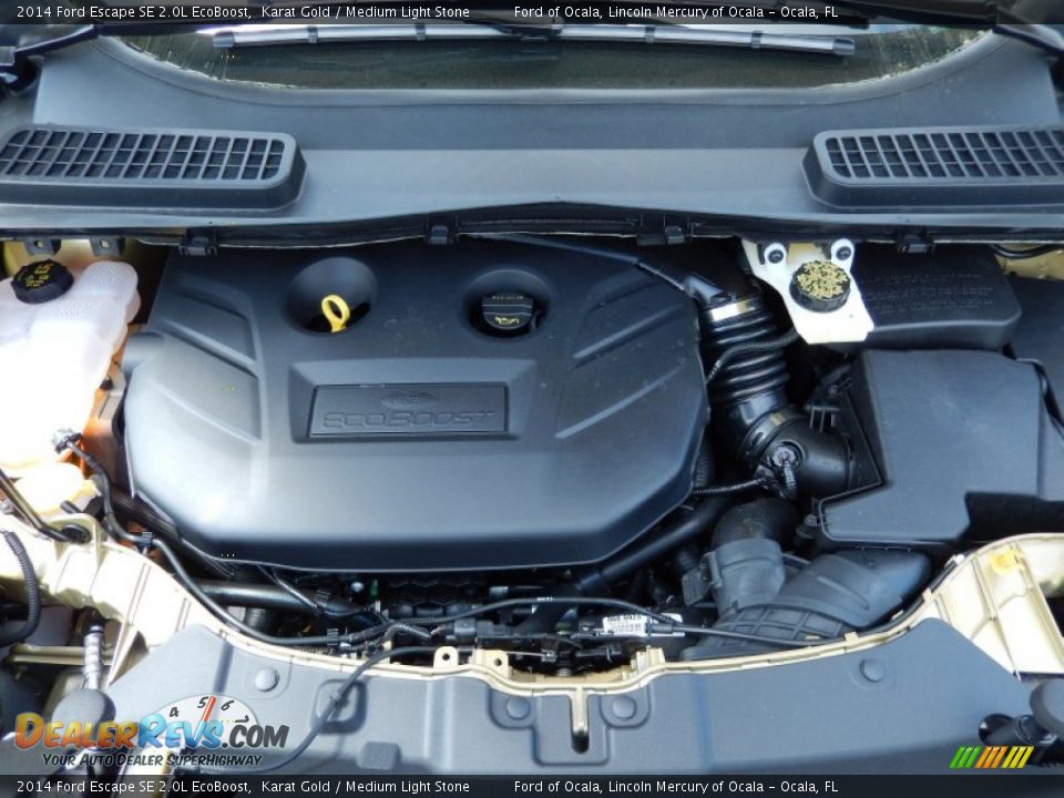 2014 Ford Escape SE 2.0L EcoBoost Karat Gold / Medium Light Stone Photo #11