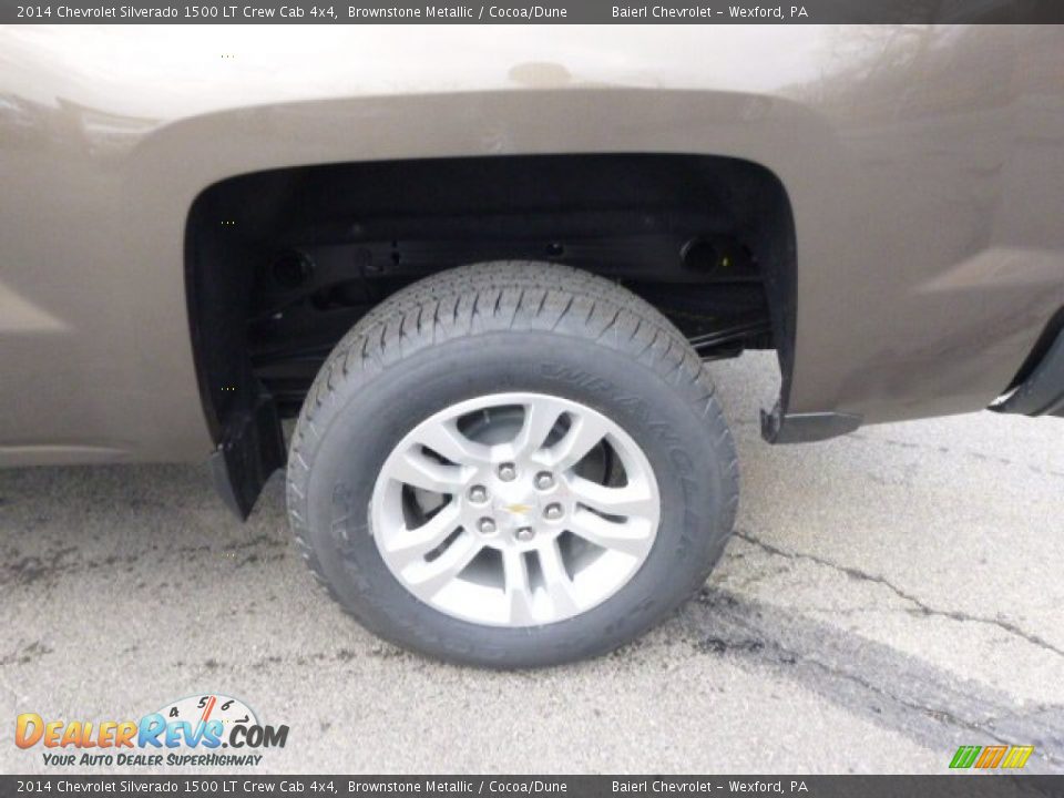2014 Chevrolet Silverado 1500 LT Crew Cab 4x4 Brownstone Metallic / Cocoa/Dune Photo #9