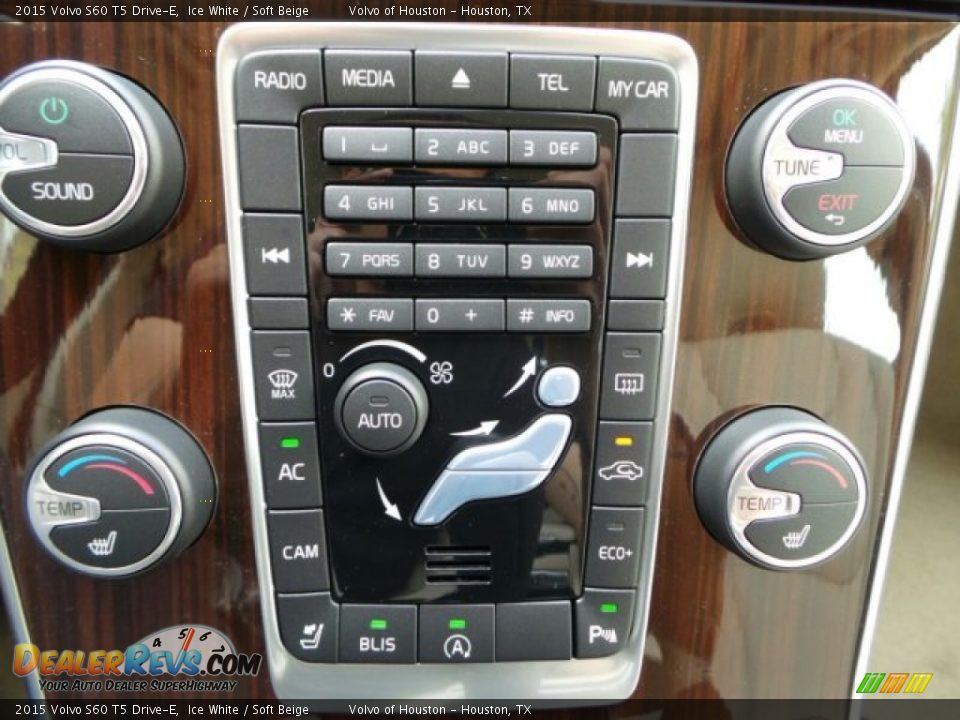 2015 Volvo S60 T5 Drive-E Ice White / Soft Beige Photo #19