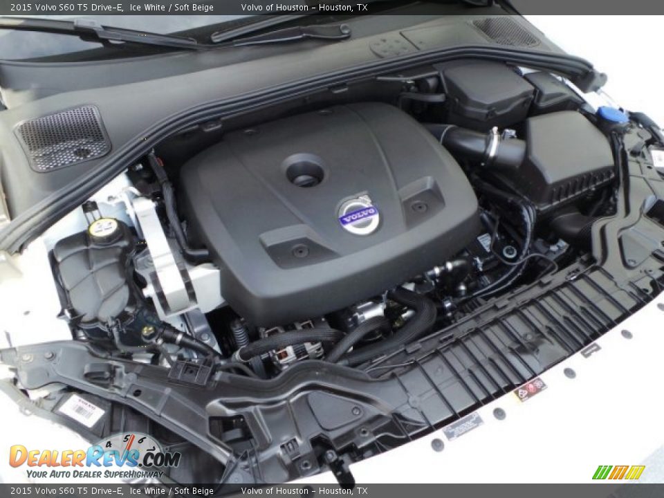 2015 Volvo S60 T5 Drive-E Ice White / Soft Beige Photo #27