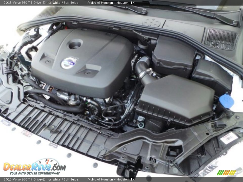 2015 Volvo S60 T5 Drive-E Ice White / Soft Beige Photo #28