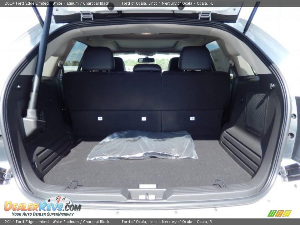 2014 Ford Edge Limited White Platinum / Charcoal Black Photo #5
