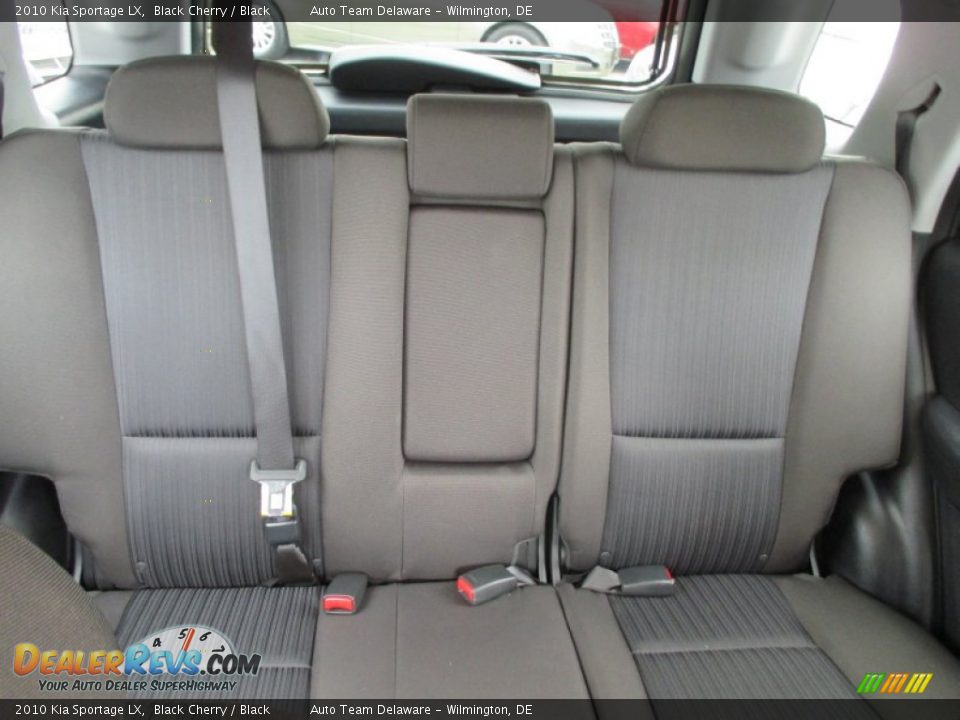 2010 Kia Sportage LX Black Cherry / Black Photo #19