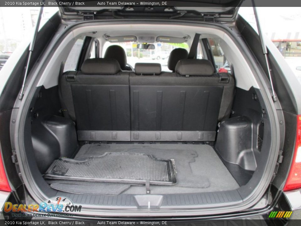 2010 Kia Sportage LX Black Cherry / Black Photo #23