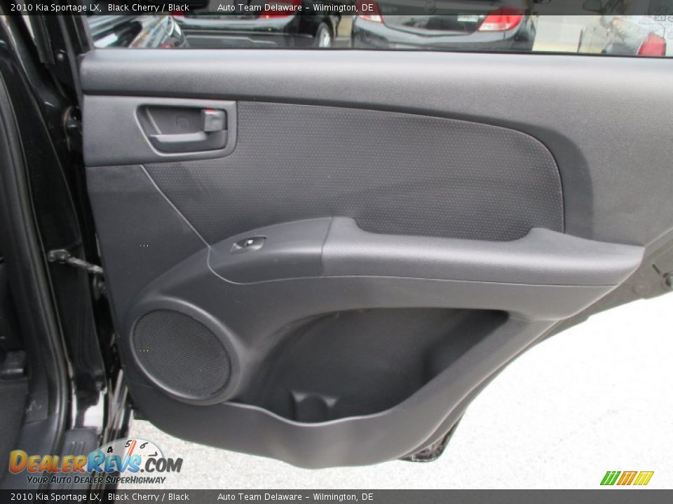 2010 Kia Sportage LX Black Cherry / Black Photo #26