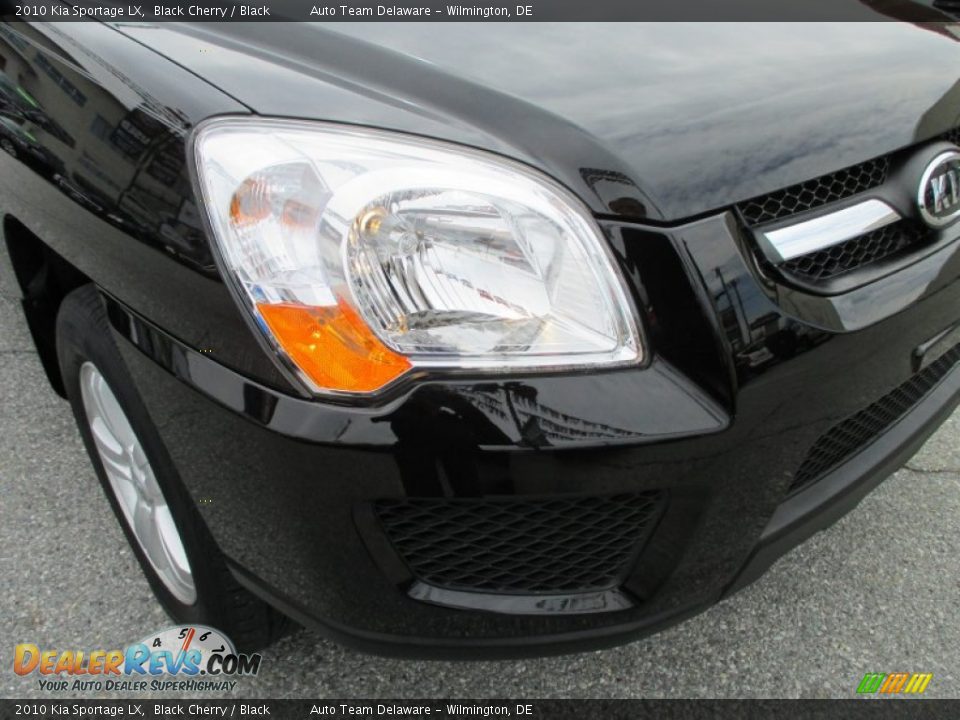 2010 Kia Sportage LX Black Cherry / Black Photo #28