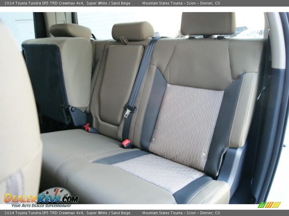 2014 Toyota Tundra SR5 TRD Crewmax 4x4 Super White / Sand Beige Photo #7