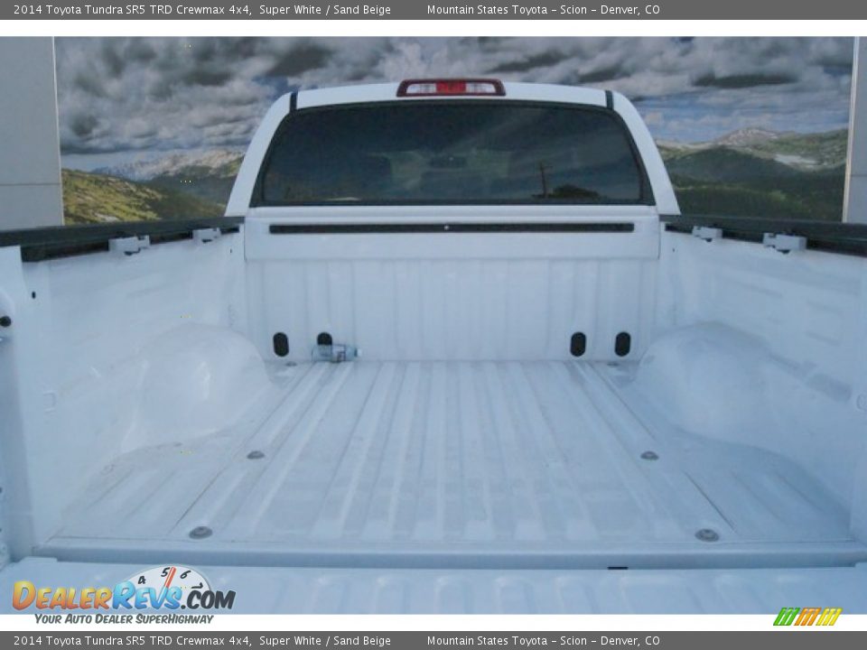 2014 Toyota Tundra SR5 TRD Crewmax 4x4 Super White / Sand Beige Photo #8