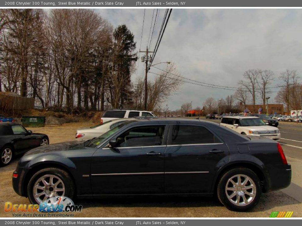 2008 Chrysler 300 Touring Steel Blue Metallic / Dark Slate Gray Photo #3