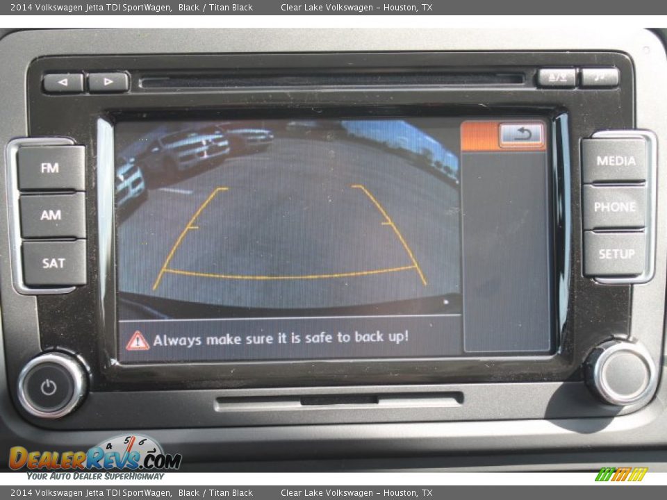 2014 Volkswagen Jetta TDI SportWagen Black / Titan Black Photo #15