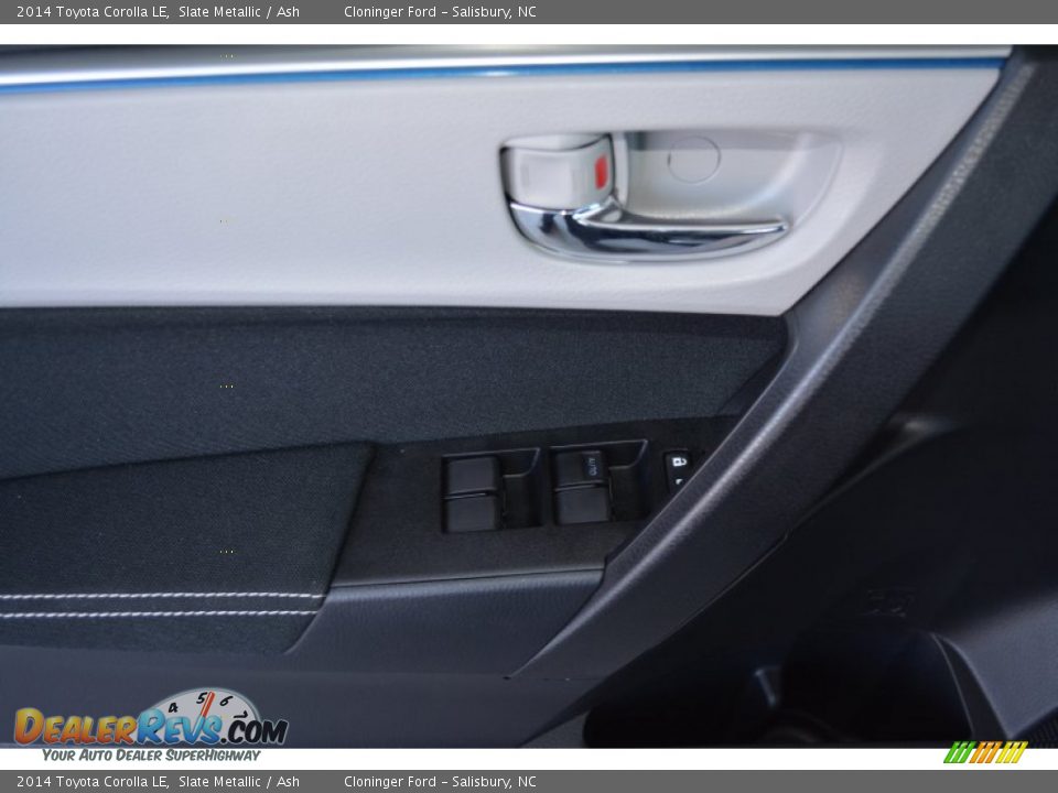 2014 Toyota Corolla LE Slate Metallic / Ash Photo #5