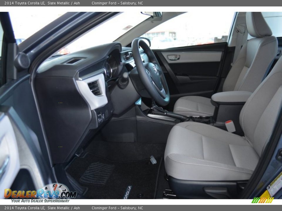 2014 Toyota Corolla LE Slate Metallic / Ash Photo #6