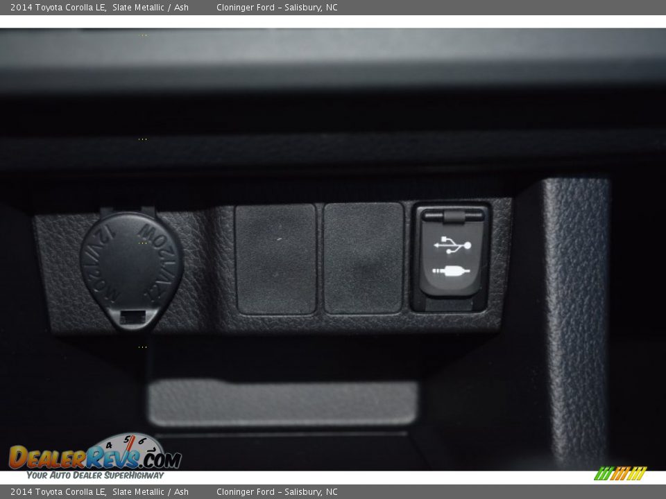 2014 Toyota Corolla LE Slate Metallic / Ash Photo #15