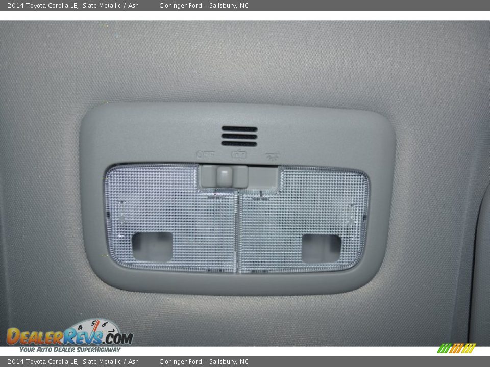 2014 Toyota Corolla LE Slate Metallic / Ash Photo #17