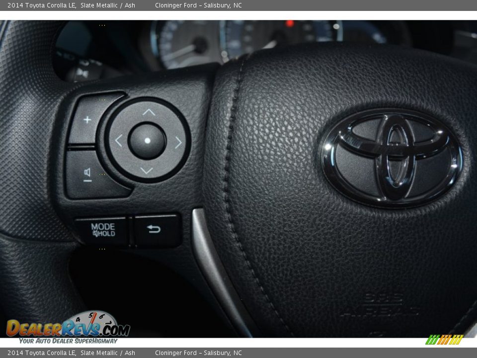 2014 Toyota Corolla LE Slate Metallic / Ash Photo #18