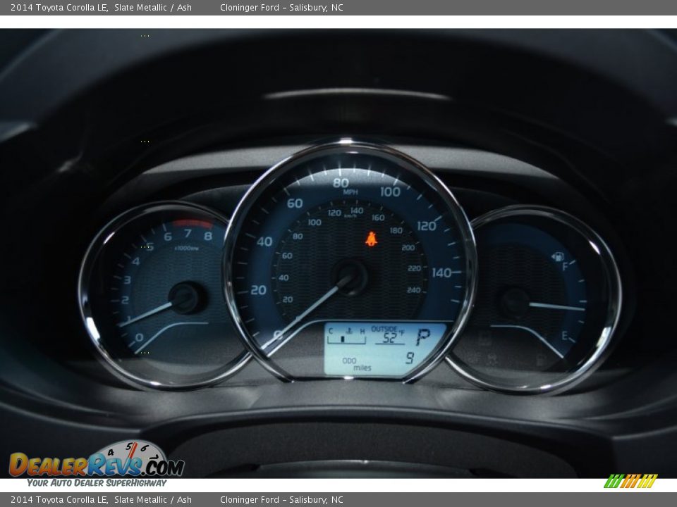 2014 Toyota Corolla LE Slate Metallic / Ash Photo #20