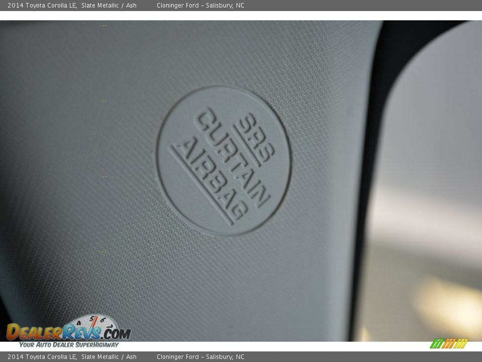 2014 Toyota Corolla LE Slate Metallic / Ash Photo #22