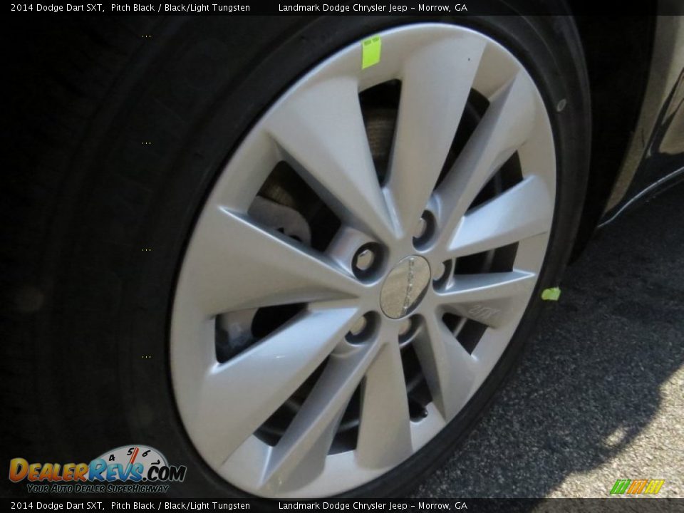 2014 Dodge Dart SXT Pitch Black / Black/Light Tungsten Photo #5