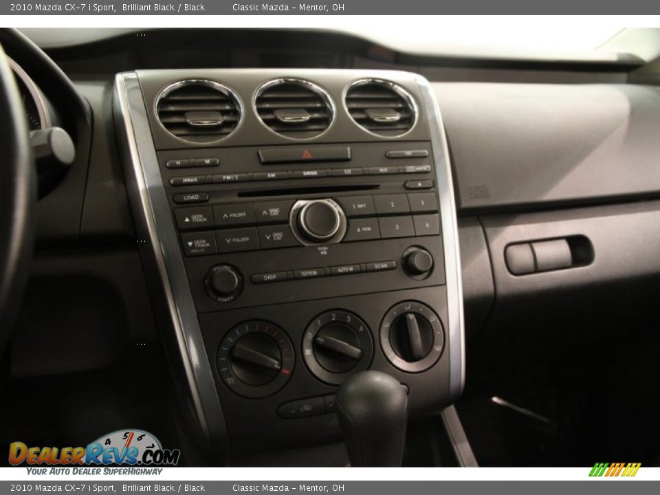 2010 Mazda CX-7 i Sport Brilliant Black / Black Photo #9