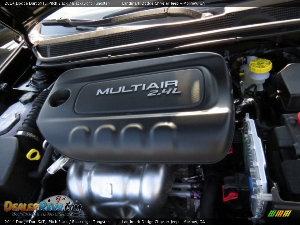 2014 Dodge Dart SXT Pitch Black / Black/Light Tungsten Photo #9