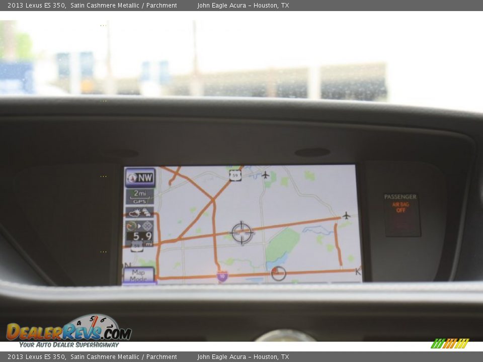 2013 Lexus ES 350 Satin Cashmere Metallic / Parchment Photo #25