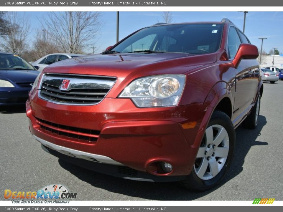 2009 Saturn VUE XR V6 Ruby Red / Gray Photo #1