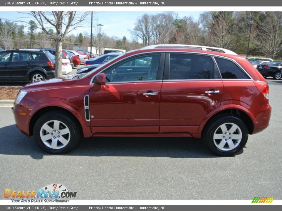 2009 Saturn VUE XR V6 Ruby Red / Gray Photo #3