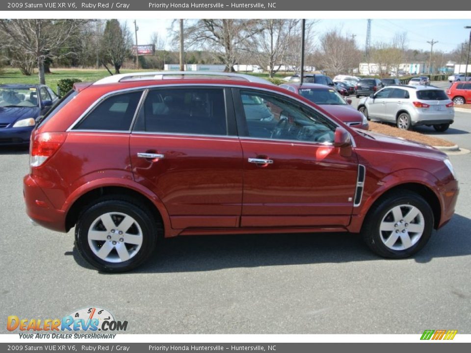 2009 Saturn VUE XR V6 Ruby Red / Gray Photo #6