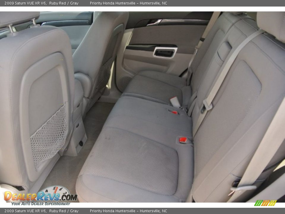 Rear Seat of 2009 Saturn VUE XR V6 Photo #18