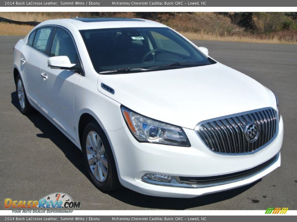 2014 Buick LaCrosse Leather Summit White / Ebony Photo #1