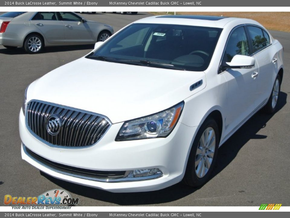 2014 Buick LaCrosse Leather Summit White / Ebony Photo #2