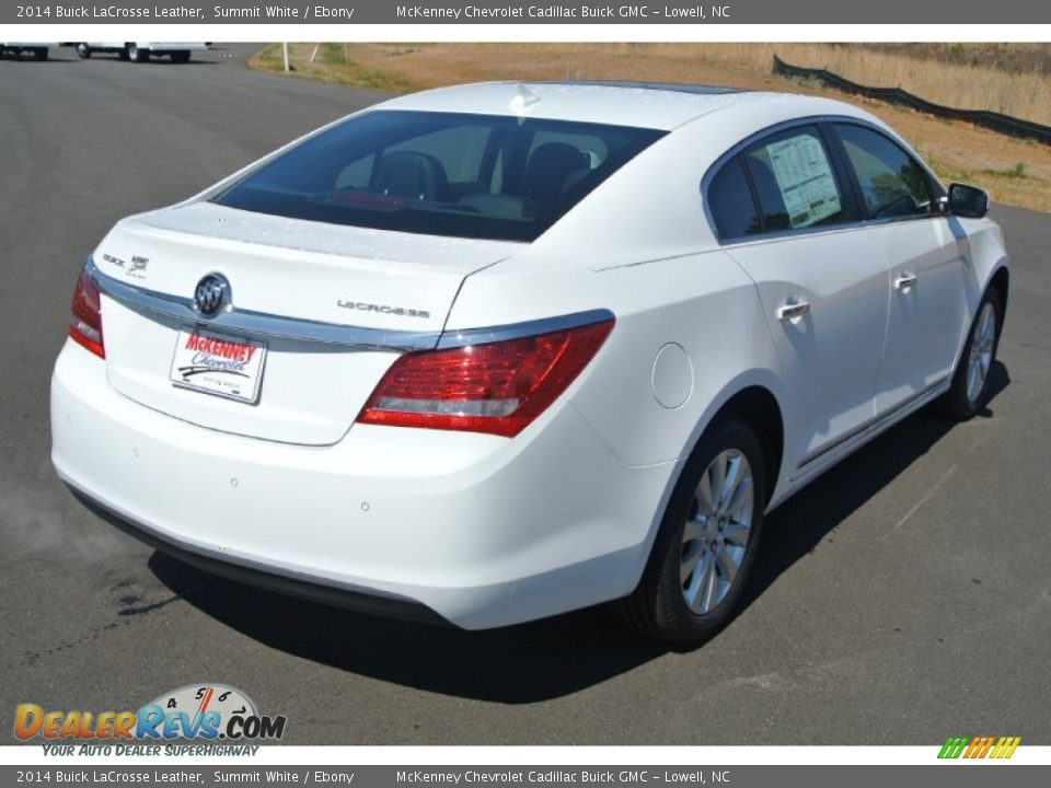2014 Buick LaCrosse Leather Summit White / Ebony Photo #5