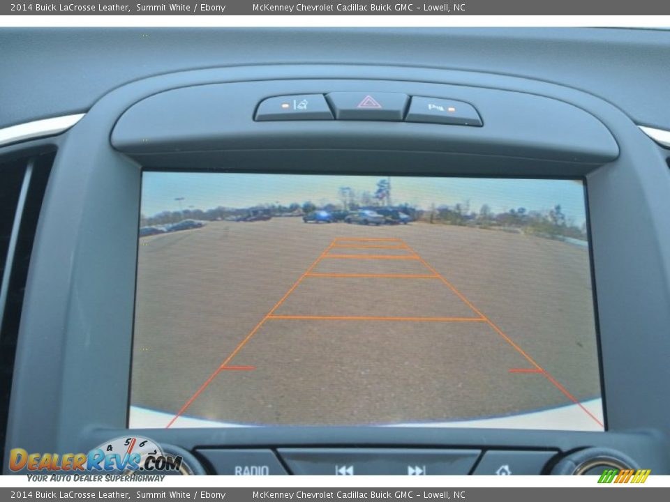 2014 Buick LaCrosse Leather Summit White / Ebony Photo #14